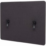 Design-Shop Akustický panel na stůl HWC-G75 dvoustěnná látka/textil 60 x 75 cm hnědo-šedá – Zboží Dáma