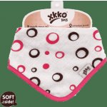 Kikko XKKO BMB Bambusový slintáček/šátek Hearts/Waves lilac waves – Zbozi.Blesk.cz