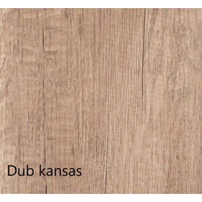 Nábytek Mikulík BRAVO 10 kuchyňská linka 240 cm dub kansas – Zbozi.Blesk.cz