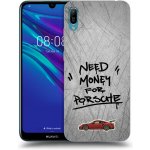 Picasee silikonový průhledný obal pro Huawei Y6 2019 - Grey Drift – Sleviste.cz