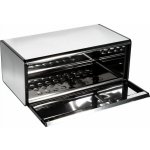 Brabantia Fall Front Bread Bin Square Front, Brilliant Steel – Zboží Mobilmania