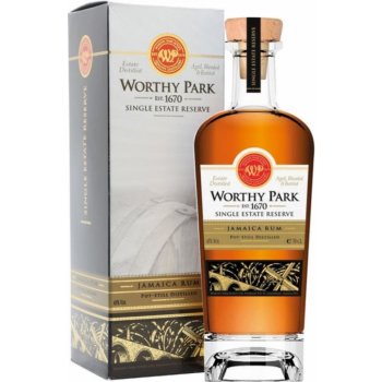 Worthy Park Single Estate Reserve 45% 0,7 l (karton)