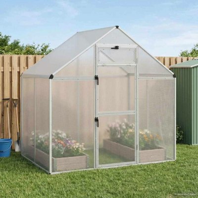 vidaXL Ptačí klec Stříbrná 181 5 x 110 5 x 173 5 cm 9799.42036854 – Zboží Dáma