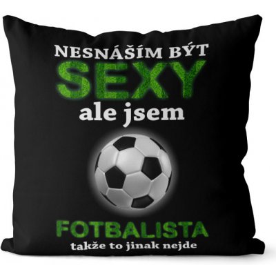 Impar Polštář Sexy fotbalista 40x40 – Hledejceny.cz