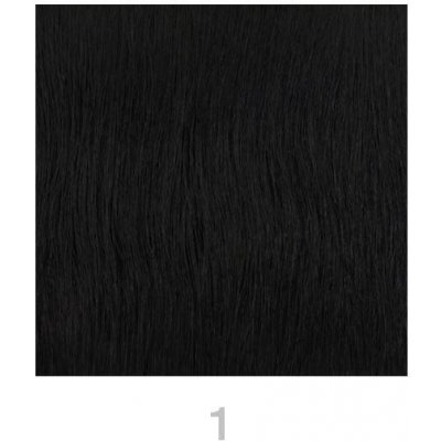 Balmain Double Hair,3 aplikační metody-KERATIN,MICRO RING,CLIP IN-40cm Černá 1