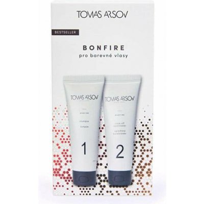 Tomas Arsov Bonfire šampon 250 ml + oplachový kondicionér 250 ml dárková sada – Zboží Dáma