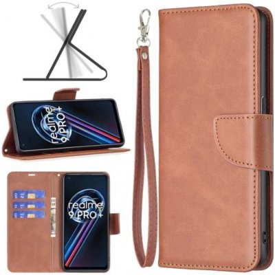 S-T-A-R Kožené Realme 9 Pro+ hnědé – Zboží Živě
