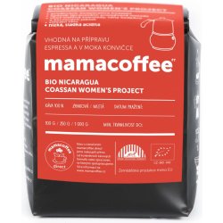 mamacoffee výběrová káva Bio Nicaragua COASSAN Women's Project 250 g