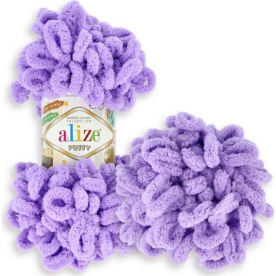 Alize Puffy 788 fialová – Zboží Mobilmania