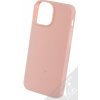 Pouzdro a kryt na mobilní telefon Pouzdro 1Mcz Matt TPU ochranné silikonové Apple iPhone 13 mini světle růžové
