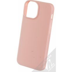 Pouzdro 1Mcz Matt TPU ochranné silikonové Apple iPhone 13 mini světle růžové