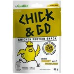 Chick&Go Sušené kuřecí plátky s medem a hořčicí 30 g – Zboží Mobilmania