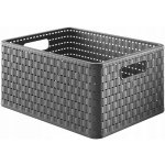 Rotho úložný box Country A4 /18L antracit – Zbozi.Blesk.cz