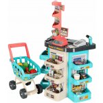 KIK KX6395 Dětský supermarket s vozíkem a příslušenstvím – Hledejceny.cz