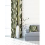 Závěs dekorační nebo látka, OXY Vlny, zelený, 150 cm 150 cm – Hledejceny.cz