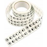 Samolepky oči 2000ks černobílé – Zbozi.Blesk.cz