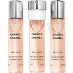 Chanel Chance Eau Vive toaletní voda dámská 3 x 20 ml – Hledejceny.cz
