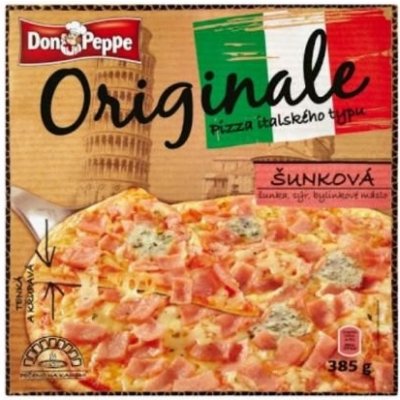 Don Peppe Originale Pizza šunková 385 g – Zbozi.Blesk.cz
