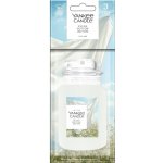 Yankee Candle Clean Cotton papírová visačka 3 ks | Zboží Auto