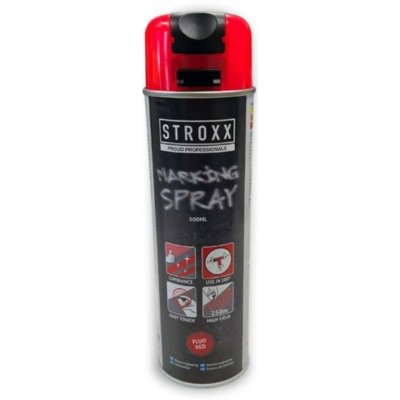 Stroxx značkovací sprej 500 ml červená – Sleviste.cz
