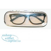 Eiffel optic Malé průhledné PVC pouzdro na brýle