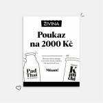 Online dárkový poukaz Živina 2 000 Kč – Sleviste.cz