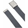 Pásek Under Armour pánský opasek M's Webbing belt Šedá