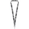 Klíčenka Šňůrka na krk BAAGL dlouhý lanyard šedý