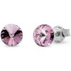 Náušnice Spark fialové Rivoli se Swarovski Elements Sweet Candy Studs K1122SS29LAM Light Amethyst