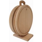 Bukové prkénko na stojanu, 4 kusy, 31 x 25 cm – Hledejceny.cz