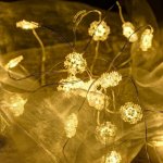 DecoLED DecoLED LED světelný řetěz na baterie s vločkami 20 diod 2,3 m – Hledejceny.cz