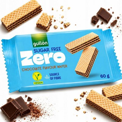Gullón Chocolate wafer Oplatky plněné čokoladovým krémem 60 g – Sleviste.cz