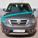 Šerpa na auto - tyrkys (1 ks) – Zboží Mobilmania