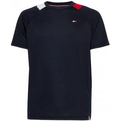 Tommy Hilfiger Textured Print Training SS Tee desert sky