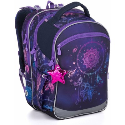 Topgal batoh COCO 25006 modrá fialová – Zboží Mobilmania