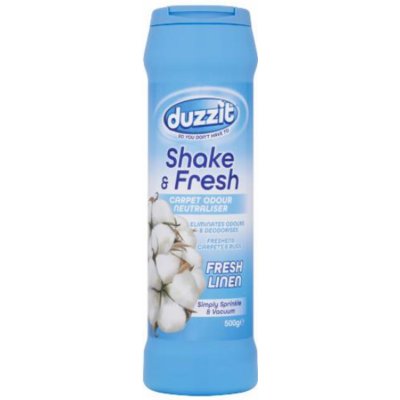 Duzzit Shake&Fresh Vonný prášek na koberce Fresch Linen 500 g