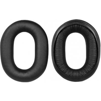 eses náušníky pro sluchátka Sony MDR-RF895RK černé kožené – Zboží Mobilmania