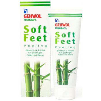 Gehwol Fusskraft Soft Feet Peeling šetrný peelingový krém na nohy a chodidla 125 ml