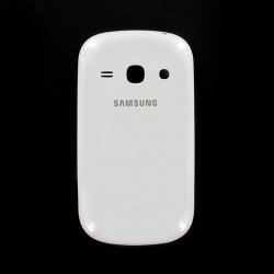 Náhradní kryt na mobilní telefon Kryt Samsung S6810 Galaxy Fame zadní bílý