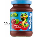 Hello ovocná přesnídávka s Višněmi 10 x 190 g – Zboží Mobilmania