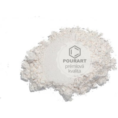 PourArt Metalický prášek DK9102 Solid Frost White 10 g – Sleviste.cz