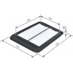 Vzduchový filtr BOSCH F 026 400 127 – Hledejceny.cz