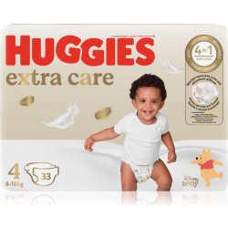 HUGGIES extra care 4 8-16 kg 33 ks