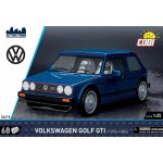 COBI 24615 Automobil Volkswagen GOLF (1974-1983) GTI modrý – Zboží Mobilmania