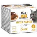 Brit Care Cat Velvet Mousse Skin & Coat Duck 2 x 80 g – Zbozi.Blesk.cz