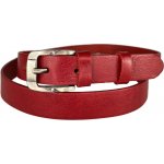 Penny Belts dámský kožený opasek 172-93 červený – Sleviste.cz