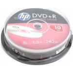 1/2 HP DVD+R 8,5GB 8x, cakebox, 10ks (DRE00060-3) – Zboží Živě