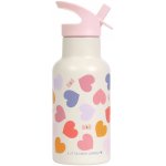 A Little Lovely Company nerezová láhev na pití srdce 350 ml – Zboží Mobilmania