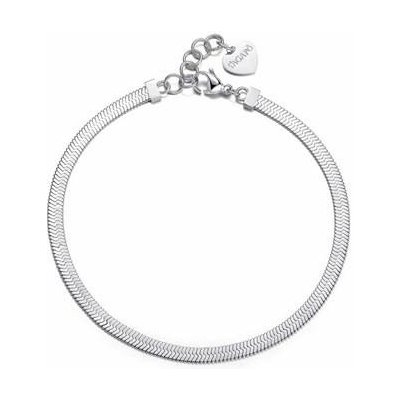S`Agapõ Jemný ocelový náramek na nohu chunky SHK15 – Zboží Dáma