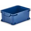 Úložný box AJ Produkty Plastová přepravka 14 l 400x300x165 mm modrá